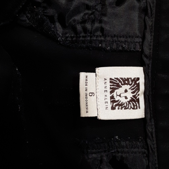 Anne Klein black ankle pants - Picture 7 of 7